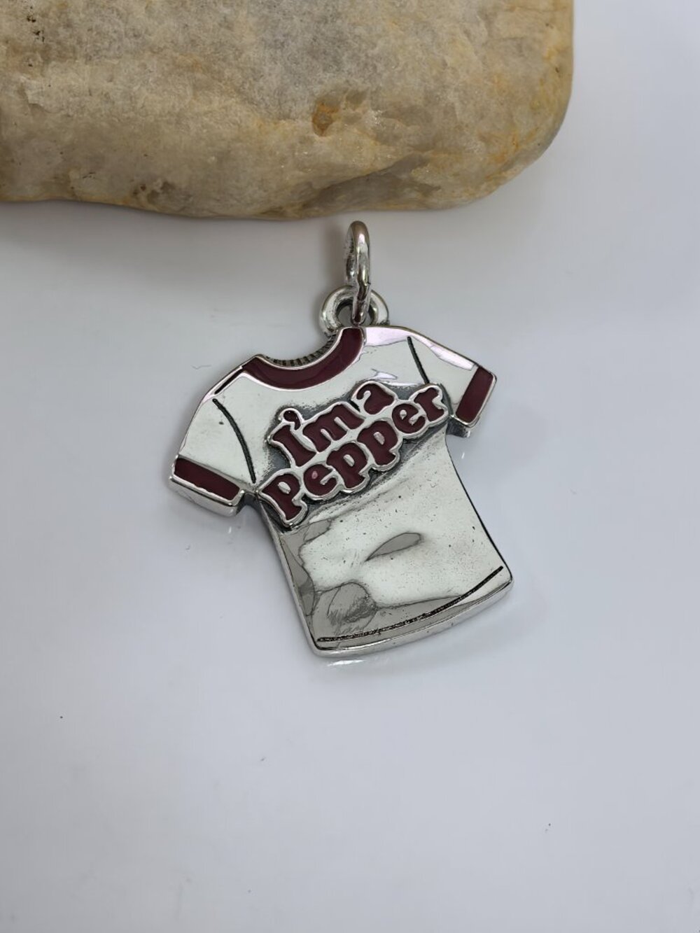 James Avery Enamel I'm a Pepper Charm, S925 Silver Jewelry (Women's)